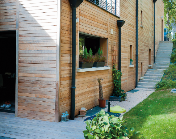 maison en bois